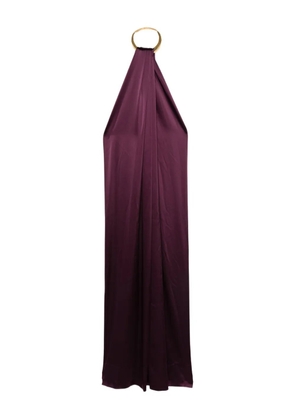 STEPHANE ROLLAND ring-neck maxi dress - Purple