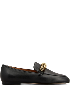 Tod's leather loafers - Black