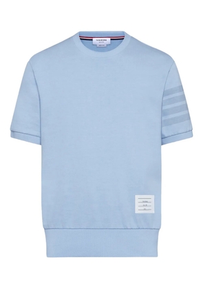 Thom Browne 4-Bar crew-neck T-shirt - Blue