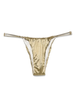 Isa Boulder reversible bikini bottom - Green