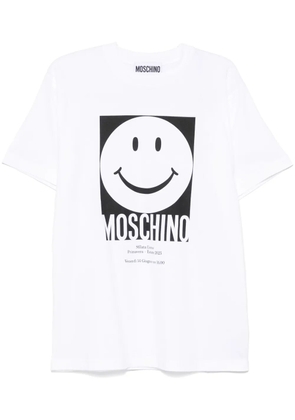 Moschino smiley-motif T-shirt - White