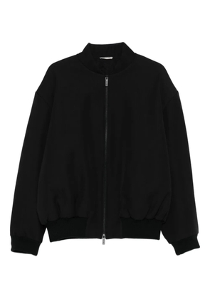 Fear Of God zip-front ribbed-cuff bomber jacket - Black