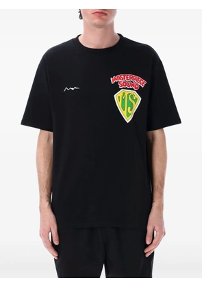 MANASTASH cotton T-shirt - Black