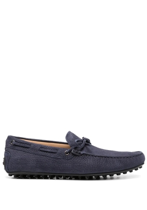 Tod's City bow-detail loafers - Blue