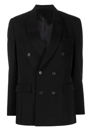 WARDROBE.NYC double-breasted wool blazer - Black
