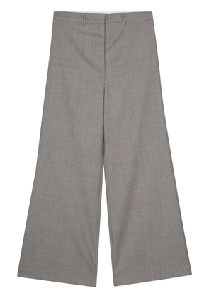 Low Classic mélange wide-leg trousers - Grey