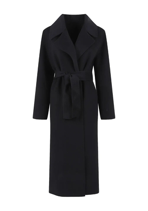 Alberta Ferretti belted coat - Black