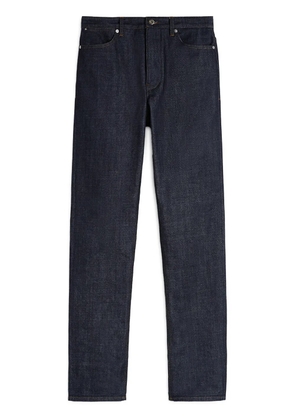 Jil Sander mid-rise slim-fit jeans - Blue
