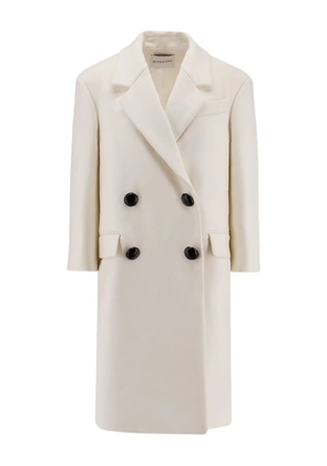 Givenchy double-breasted wool coat - Neutrals