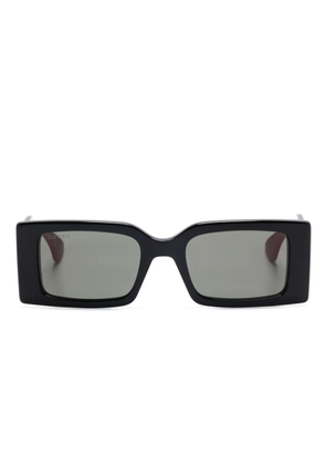 Gucci Eyewear rectangular-frame sunglasses - Black