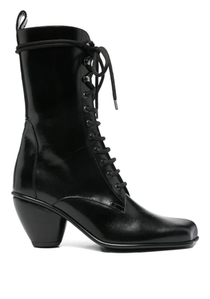 Vivienne Westwood 65mm lace-up leather boots - Black