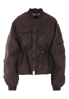 Cecilie Bahnsen Birdie bomber jacket - Brown