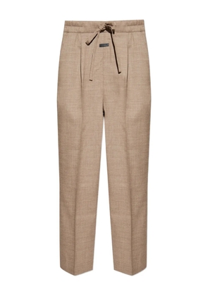 Fear Of God pleated-front drawstring trousers - Neutrals