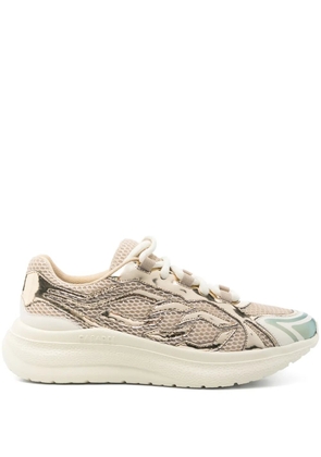 Casadei mesh sneakers - Gold