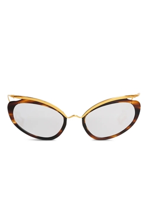 Schiaparelli Keyhole sunglasses - Brown