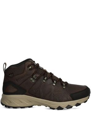 Columbia leather lace-up hiking boots - Brown