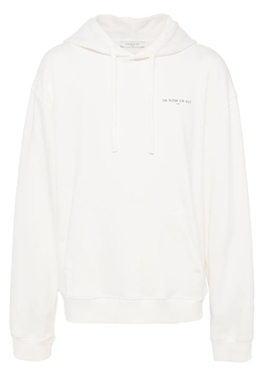 Ih Nom Uh Nit 'This is authentic' hoodie - White