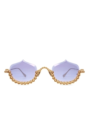 ANNA-KARIN KARLSSON Crystal 2.0 sunglasses - Gold