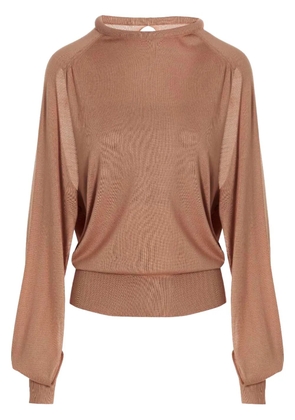 Ramael silk sweater - Neutrals