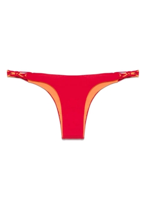 Isa Boulder Tri-Twist bikini bottom - Red