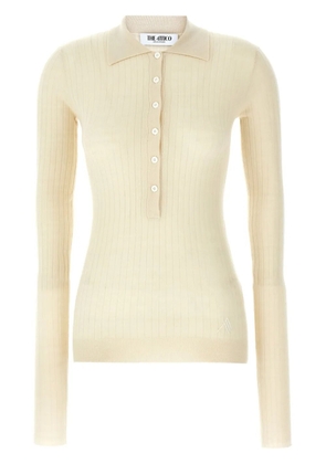The Attico ribbed sweater - White