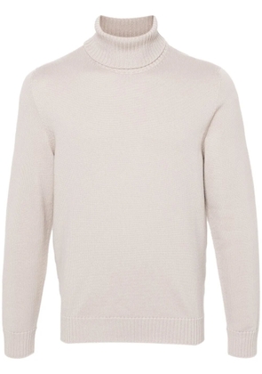 Drumohr merino wool sweater - Neutrals