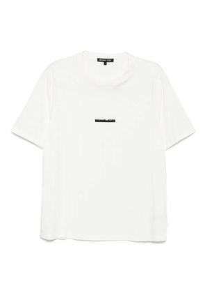 Michael Kors embellished-logo cotton T-shirt - White