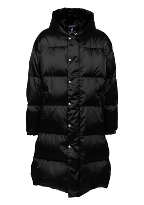 Mastermind World logo-printed padded coat - Black