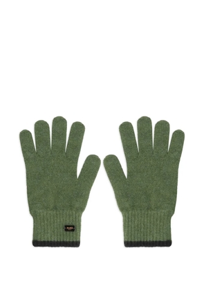 Moorer Easton cashmere gloves - Green