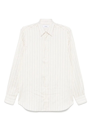 Lardini striped shirt - Neutrals