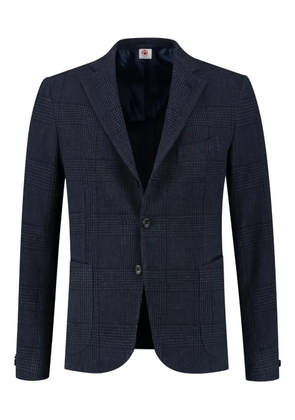 Luigi Borrelli checked blazer - Blue
