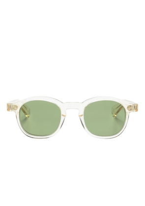 Lesca Iota round-frame sunglasses - Neutrals