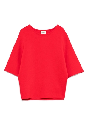 KHAITE Warren top - Red