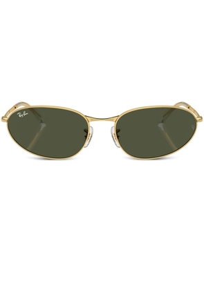 Ray-Ban RB3734 oval-frame sunglasses - Gold