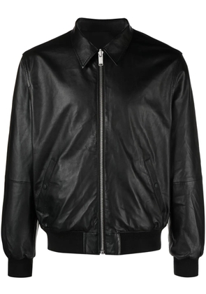 Zadig&Voltaire Mate reversible leather jacket - Black