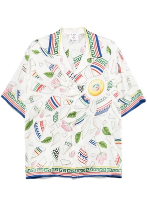 Casablanca Le Vase Brise shirt - White