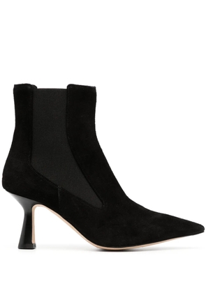 Aeyde side-zip leather Chelsea boots - Black