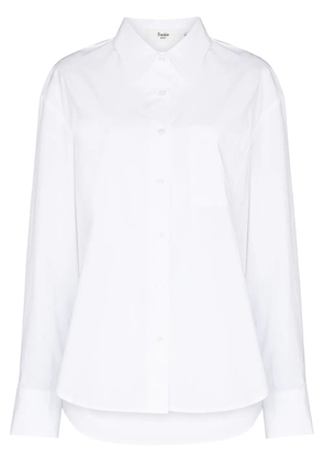 The Frankie Shop Lui oversized shirt - White