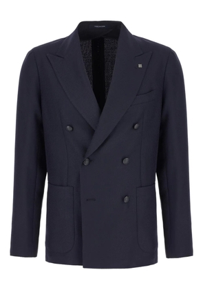 Tagliatore double-breasted blazer - Blue