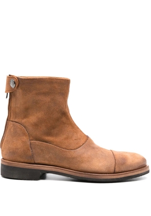 Alberto Fasciani suede ankle boots - Brown