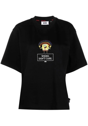GCDS graphic print T-shirt - Black