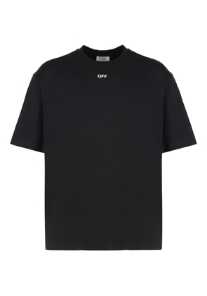Off-White cotton blend T-shirt - Black