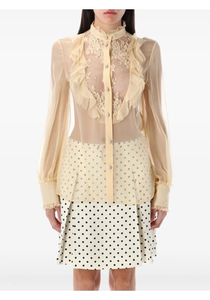 Valentino Garavani silk shirt - Yellow