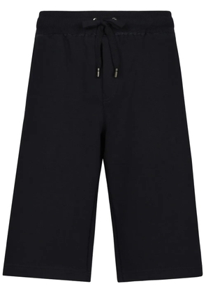Dolce & Gabbana logo-tag track shorts - Blue