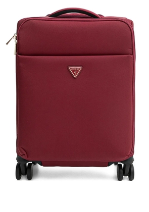 GUESS USA logo-plaque luggage - Red