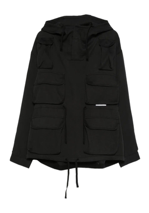 WTAPS multi-pocket hoodie - Blue