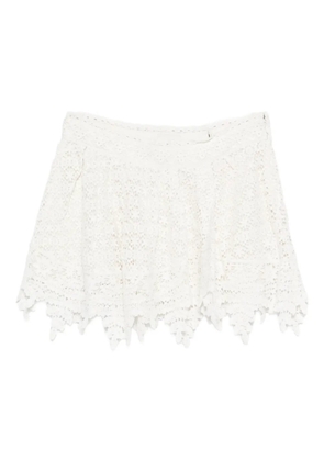ISABEL MARANT Hanta mini skirt - White