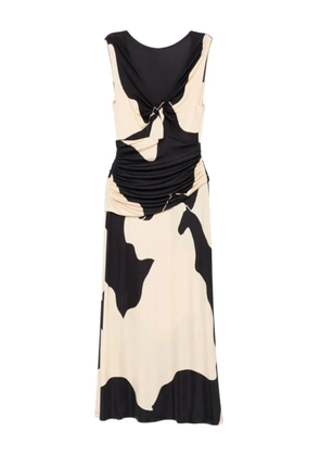 Johanna Ortiz Horizonte Mistico midi dress - Neutrals