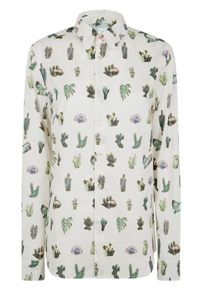 PS Paul Smith pattern-print shirt - White