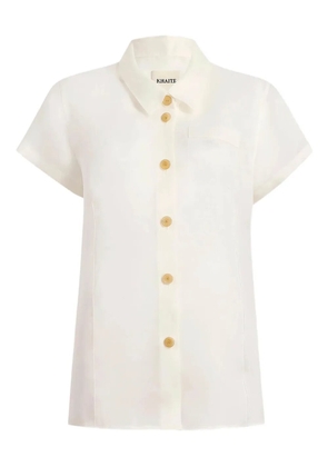 KHAITE Keefe shirt - Neutrals